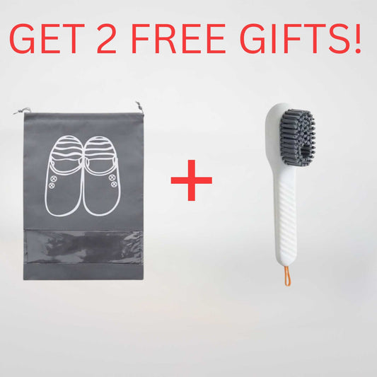 FREE shoe brush + bag