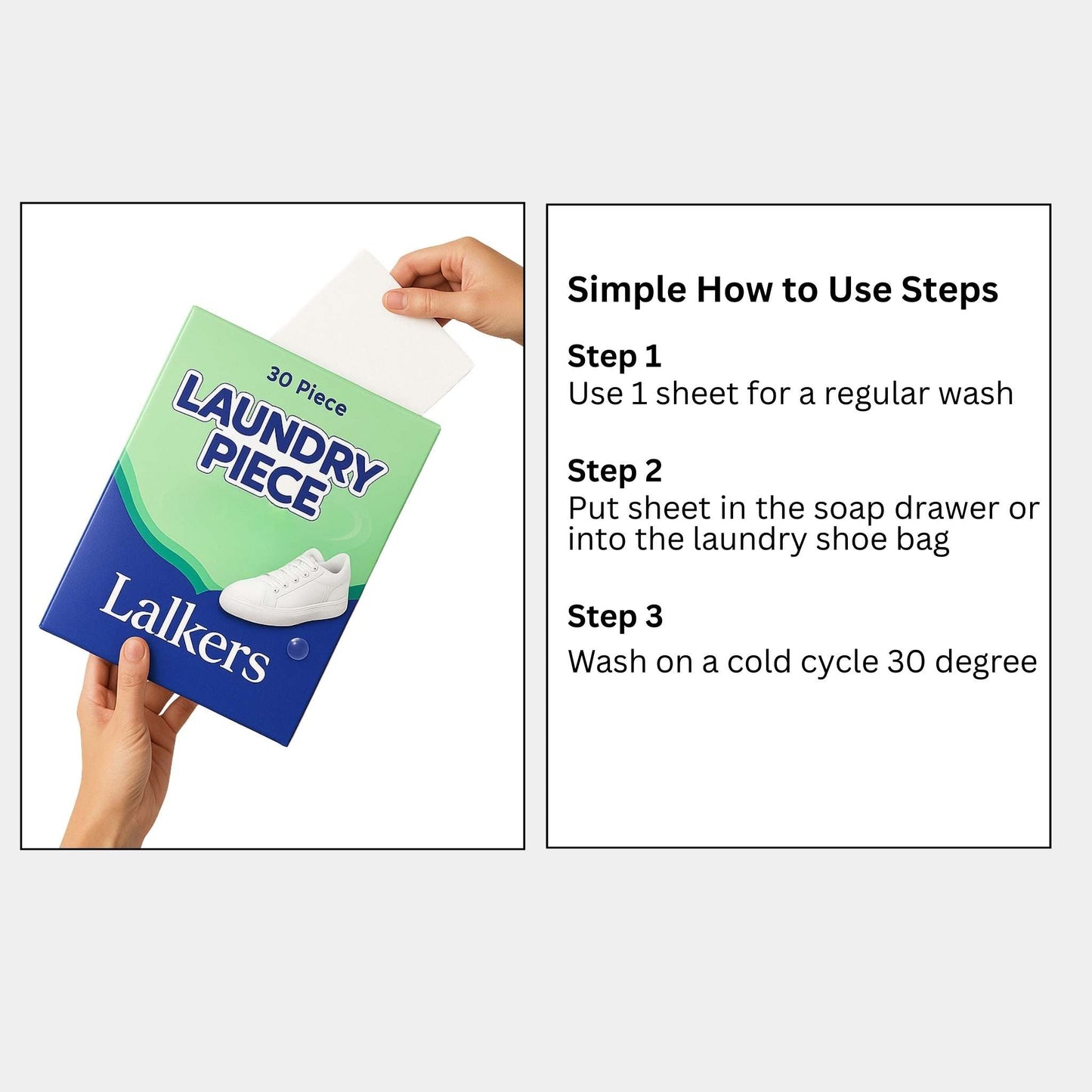 Shoe Detergent 4 months (120 strips)